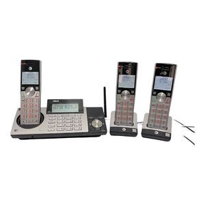AT&T CL83417 DECT 6.0 3 Handset Cordless Phone
